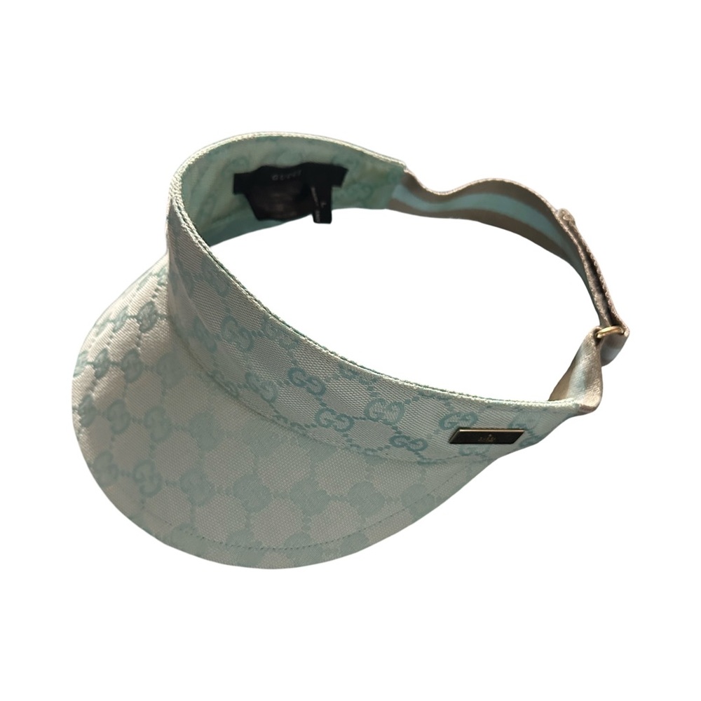 Gucci Aqua Blue Sun Visor